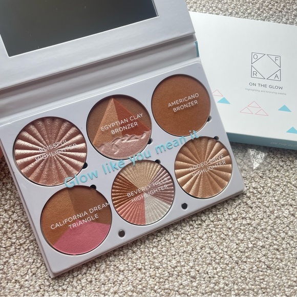 NEW - OFRA Cosmetics Highlighter and Bronzer Palette (On the Glow) - Picture 2 of 5